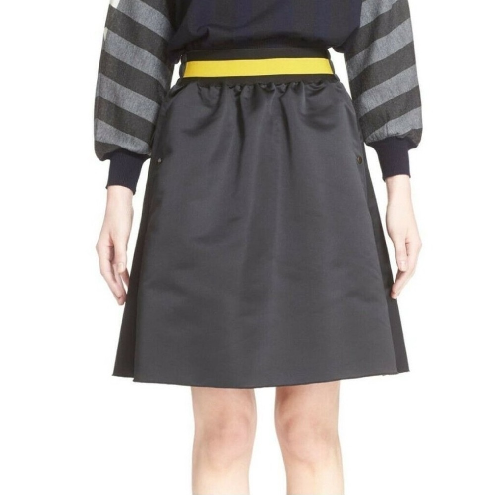 Tomas Maier Stripe Accent Skirt